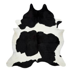 Peau de vache Noire & Blanche
