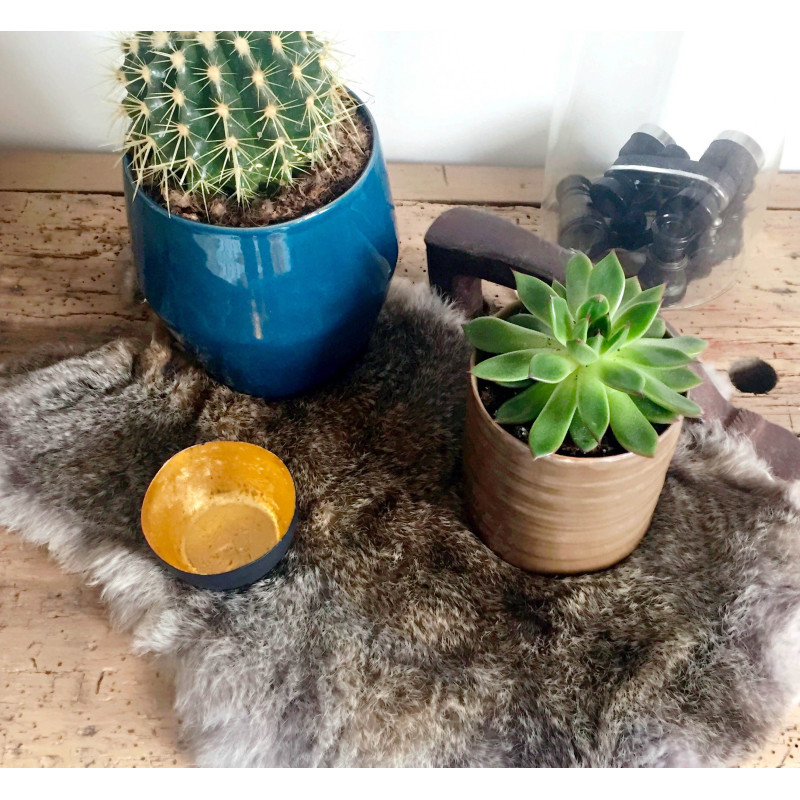 Peau de Lapin marron