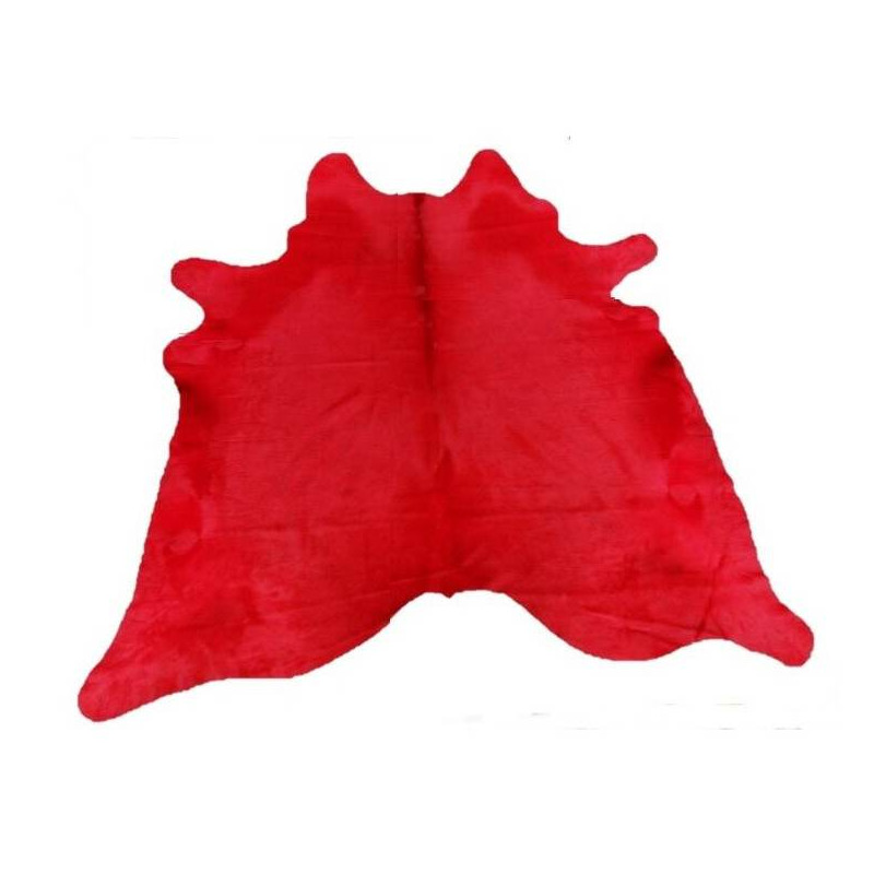 Peau de vache rouge