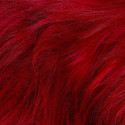 Peau de mouton rouge