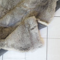Plaid Lapin Gris