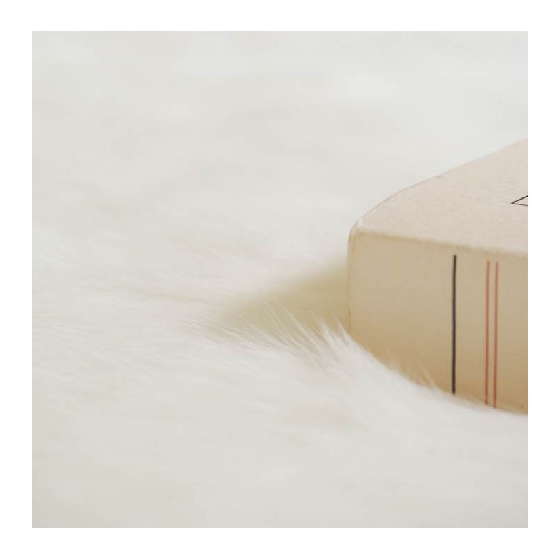 Grand Plaid Lapin Blanc
