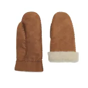 Moufles adulte en peau de mouton