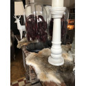 Peau de lapin marron gris - Maison Thuret