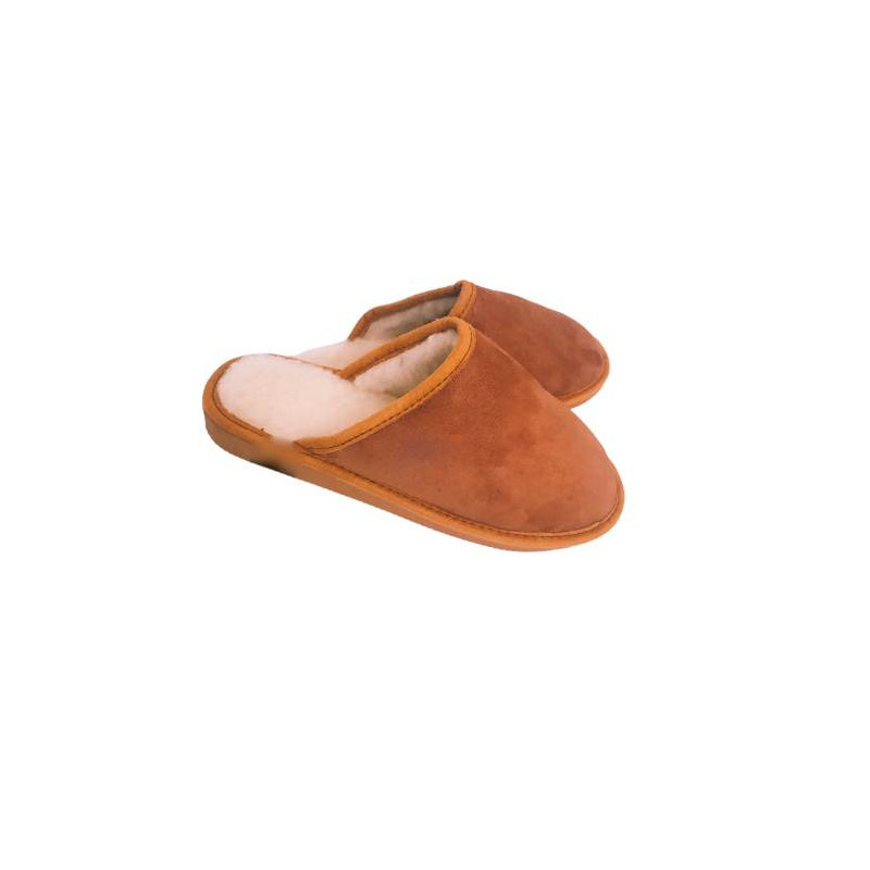 Mules en peau de mouton