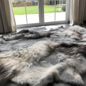 Tapis Patchwork Multi-Peaux