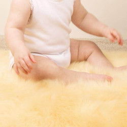 Peau de mouton spécial enfant sur-mesure