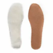 semelles en peau de mouton