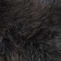 Peau de mouton marron