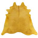 Peau de Vache Teintée jaune orangée