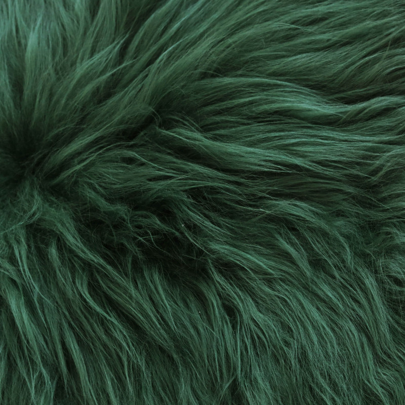 Peau De Mouton Vert Sapin