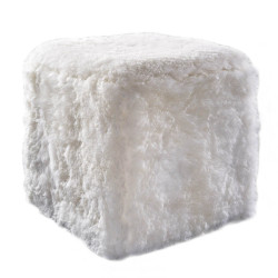 Cube En Peau De Mouton