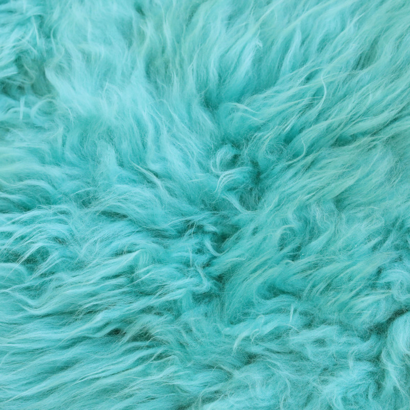 Peau De Mouton Turquoise