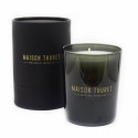 Bougie En Verre Gris