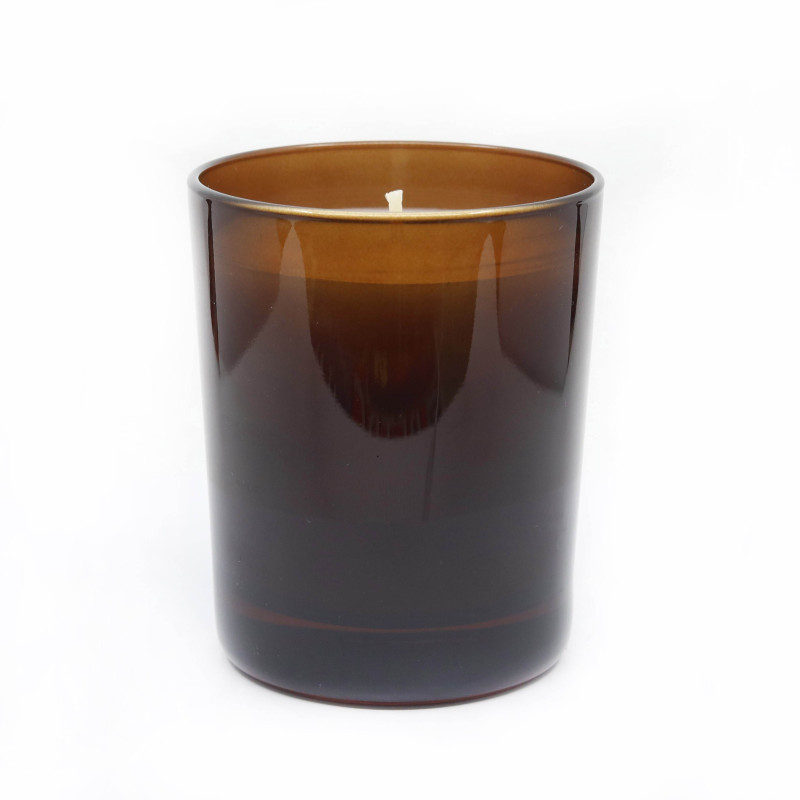 Bronzen glazen kaars