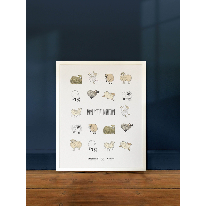 Affiche Mon P'Tit Mouton