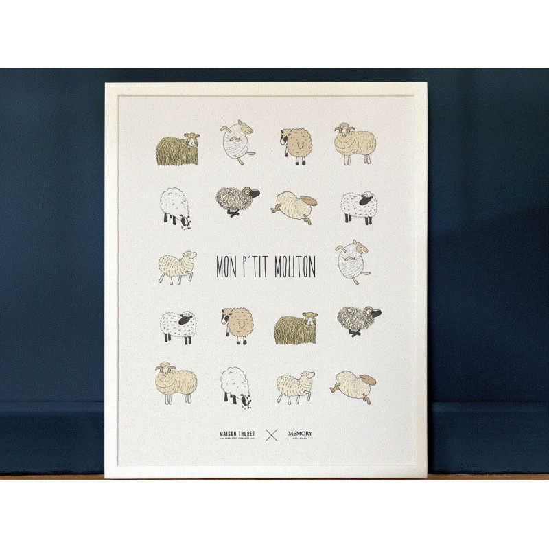 Affiche Mon P'Tit Mouton