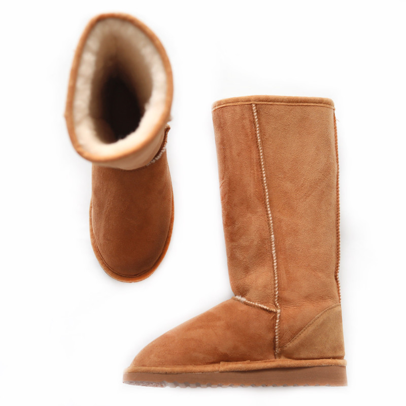 Bottes en peau de mouton | Chaussures hiver peau de mouton | Maison Thuret