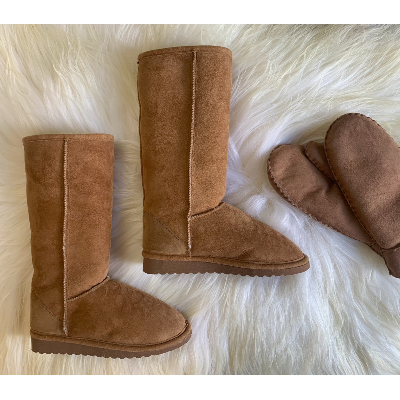Bottes en peau de mouton | Chaussures hiver peau de mouton | Maison Thuret
