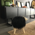 Tabouret Mouton Décoratif Noir