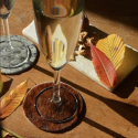 Dessous De Verre En Peau De Vache