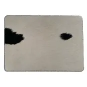 Set De Table En Peau De Vache Coins Arrondis