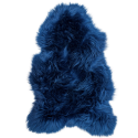 Peau de mouton bleu navy