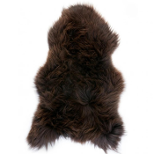 Peau de mouton marron