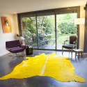 Peau de Vache Teintée Jaune citron