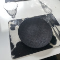 Koeienhuid Placemat afgeronde hoeken