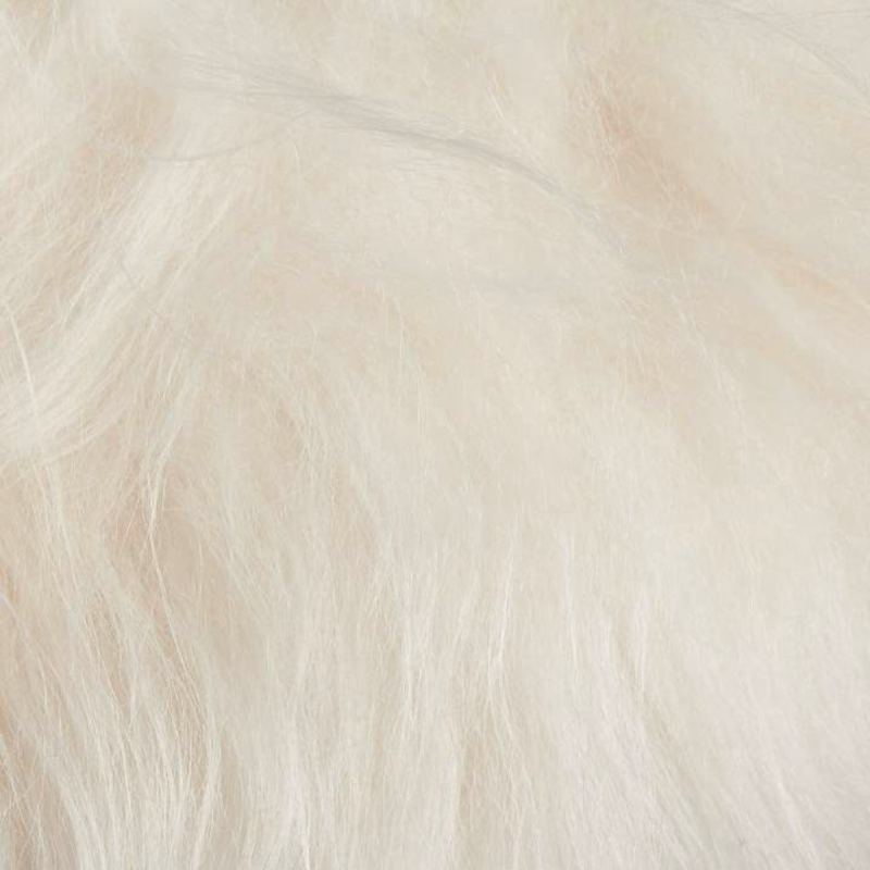 Tabouret en peau de mouton