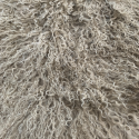 Beige Tibetaans lamsleer