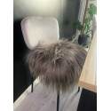 Coussin En Peau De Mouton Islandais Olive