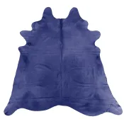 Peau de vache bleu violet