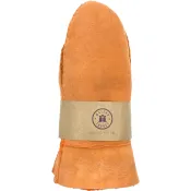 Moufles En Peau De Mouton Orange