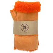 Mitaines En Peau De Mouton Orange