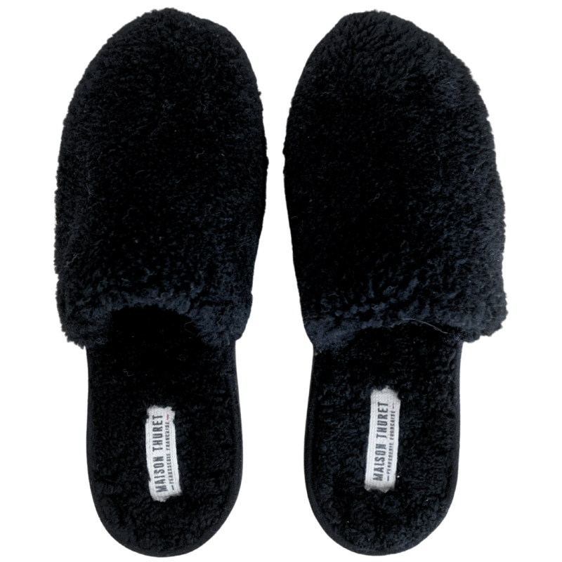 Mules en peau de mouton