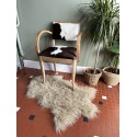 Beige Tibetaans lamsleer