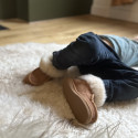 Chaussons en peau de mouton enfant