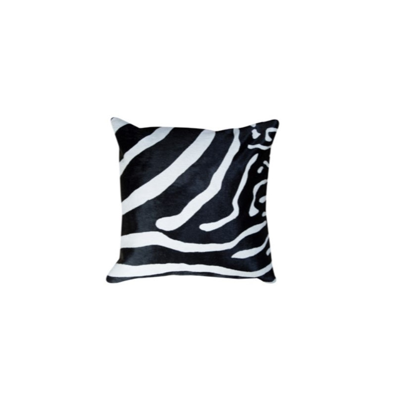 Imitatie Zebra koeienhuid kussen