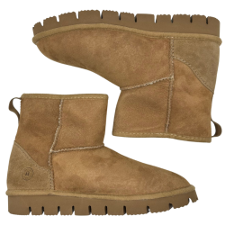 Bottines en peau de mouton | Mini-bottes peau de mouton | Maison Thuret