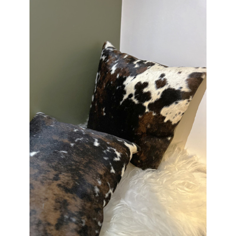Coussin en Peau de vache