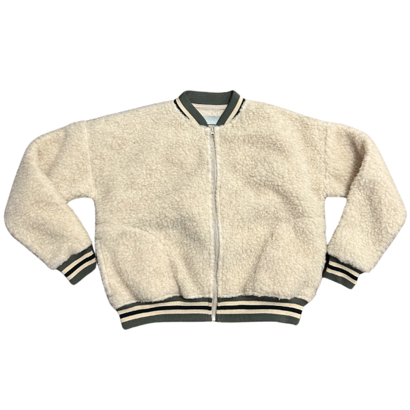 Veste Style Bomber 100% Laine