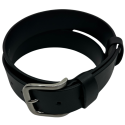 Zwart leren riem