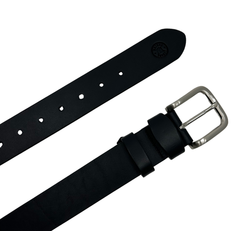 Zwart leren riem