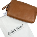 Trousse De Toilette En Cuir