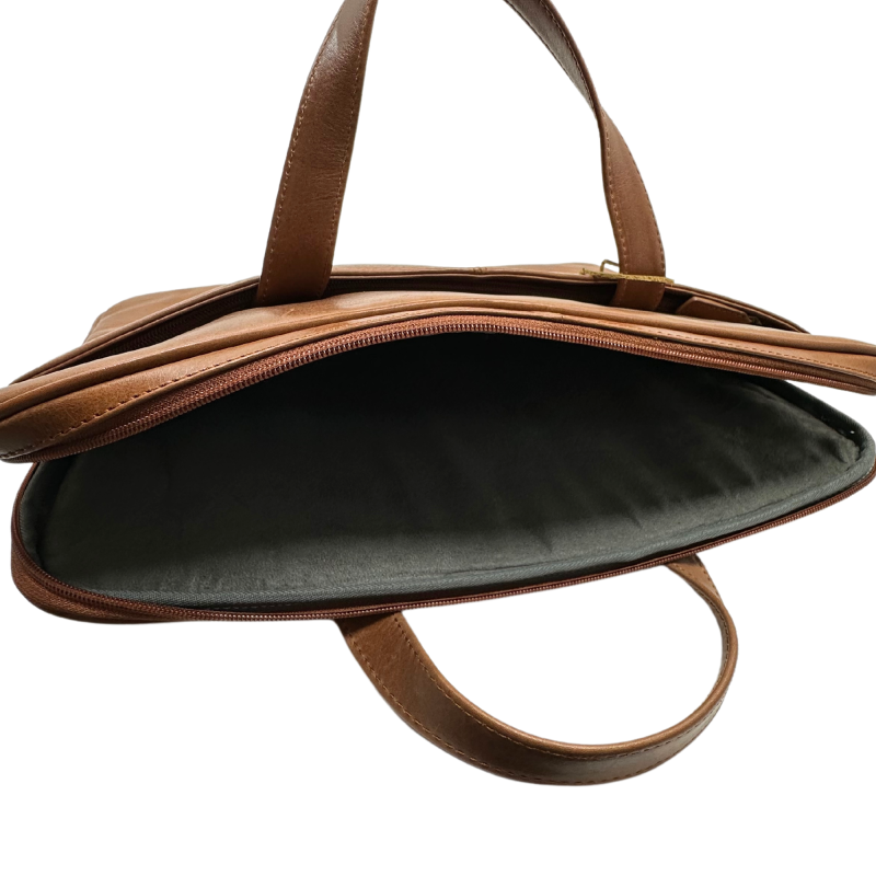 Cartable d'Ordinateur En Cuir ( 15 Pouces )