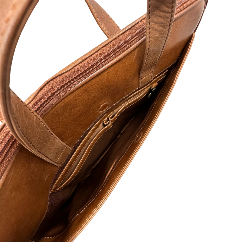 Cartable d'Ordinateur En Cuir ( 15 Pouces )