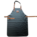 Tablier En Cuir Noir