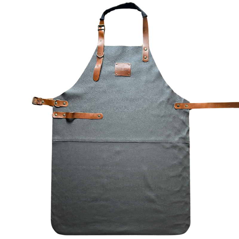 Tablier En Cuir Marron